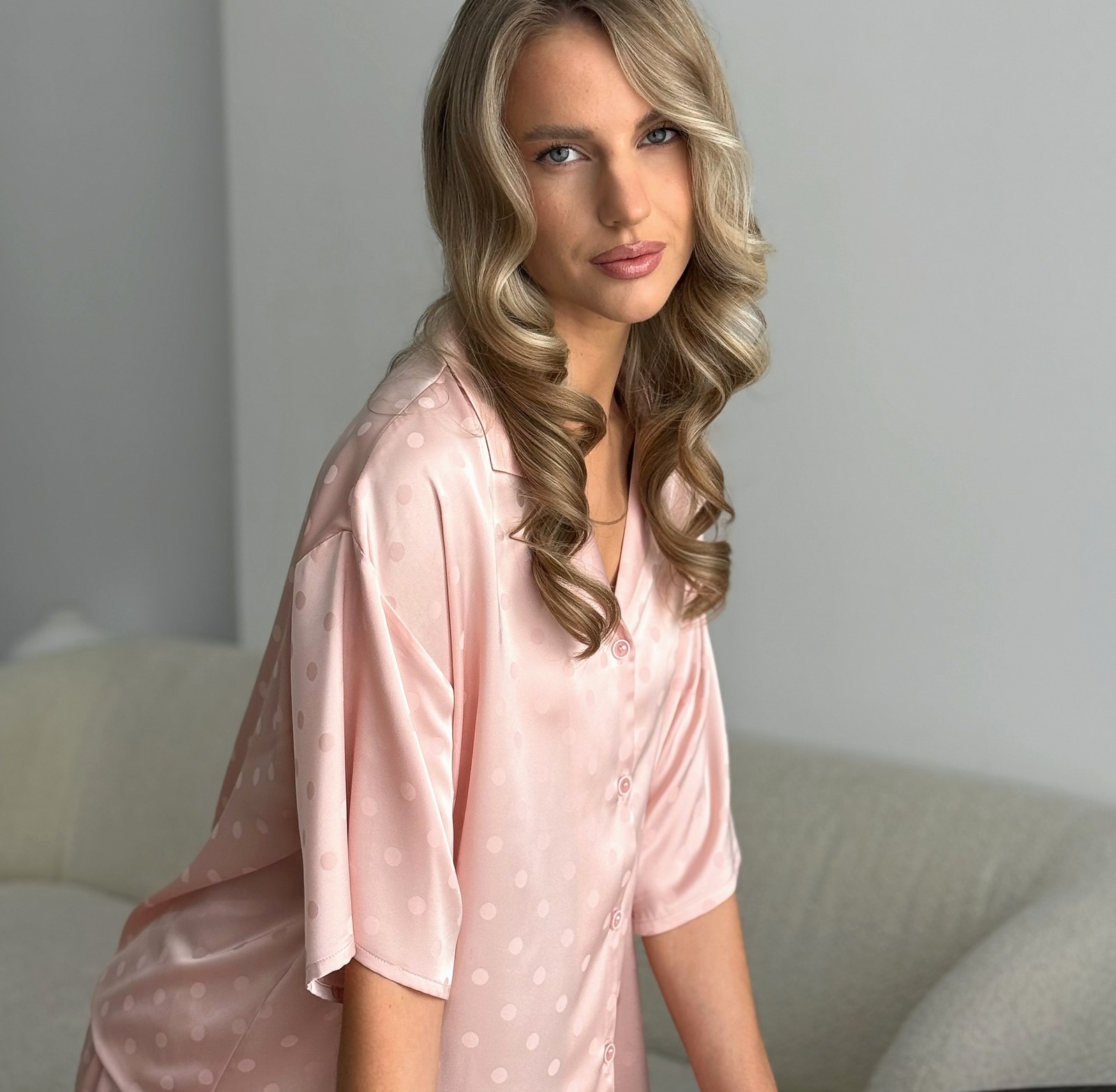 Костюм тройка Melissa Homewear, пудровый