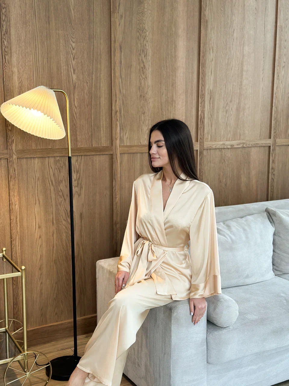 Костюм кимоно Melissa Homewear, шампань